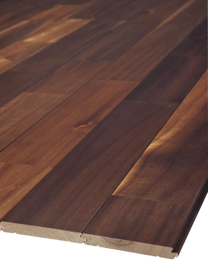 Sàn gỗ tự nhiên - Keo nướng sơn dầu